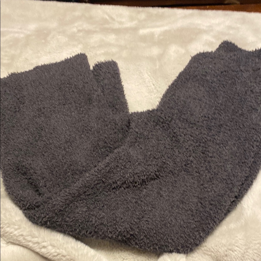 NWOT Aerie Cozy Gray Woman’s Fleece Pants - Picture 10 of 10